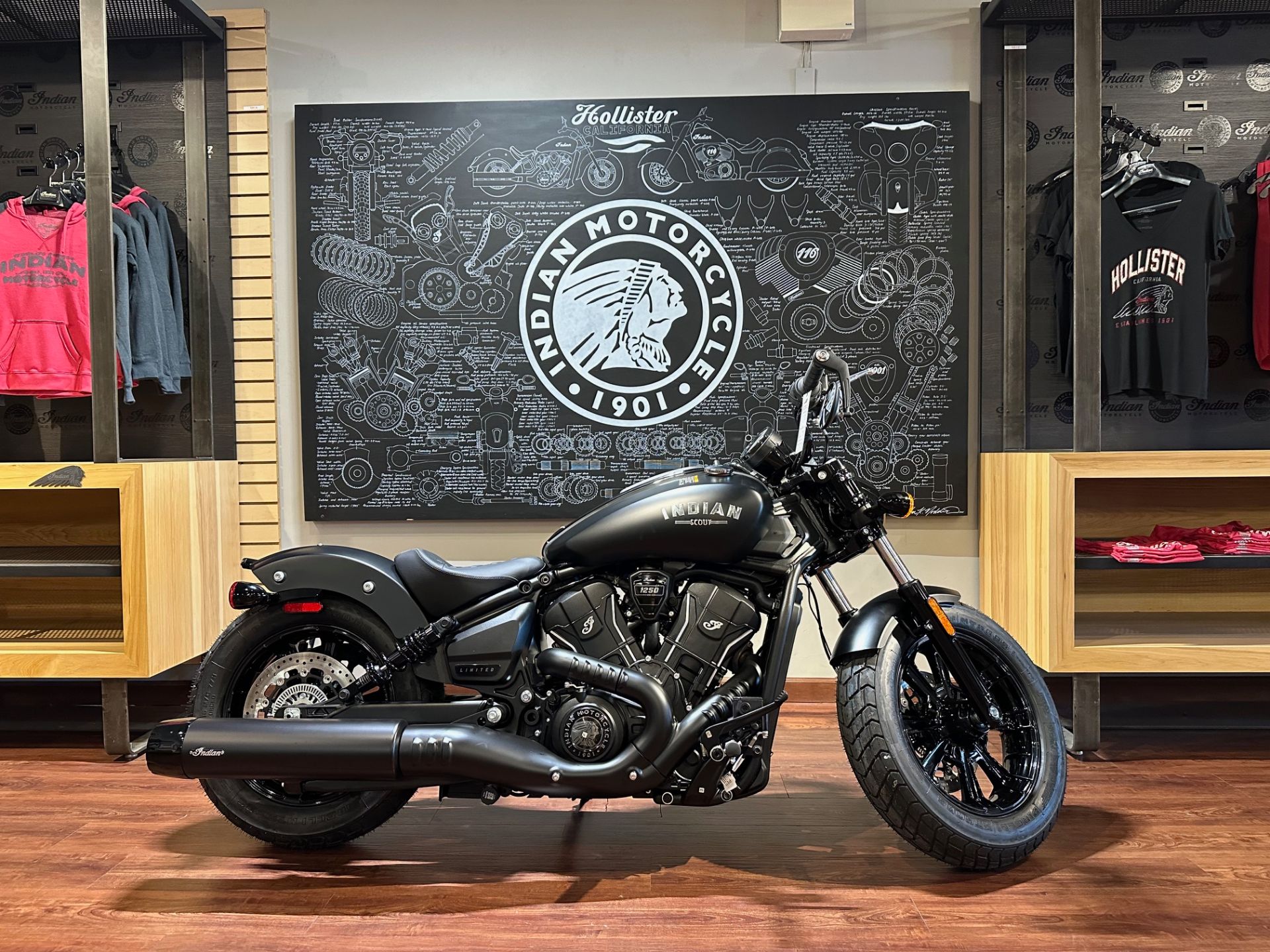2025 Indian Motorcycle Scout® Bobber Limited +Tech in Hollister, California - Photo 1