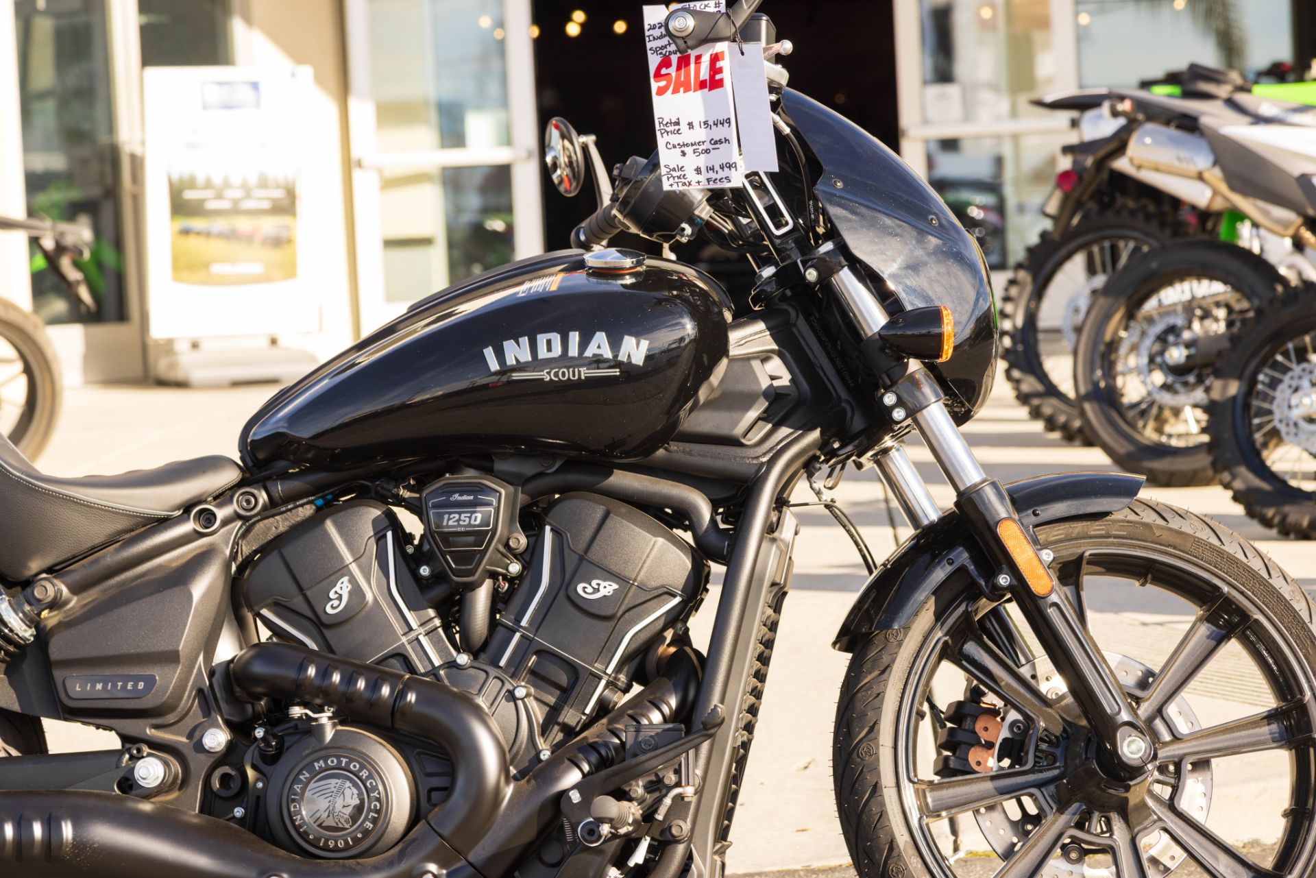 2025 Indian Motorcycle Sport Scout® Limited +Tech in Hollister, California - Photo 3