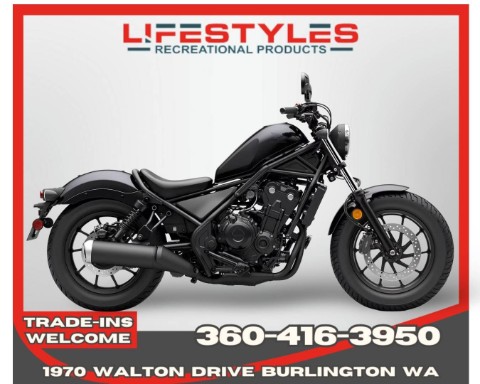 2026 Honda Rebel 500 in Burlington, Washington - Photo 1