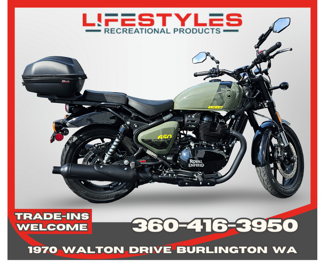 2024 Royal Enfield Shotgun 650 in Burlington, Washington - Photo 1