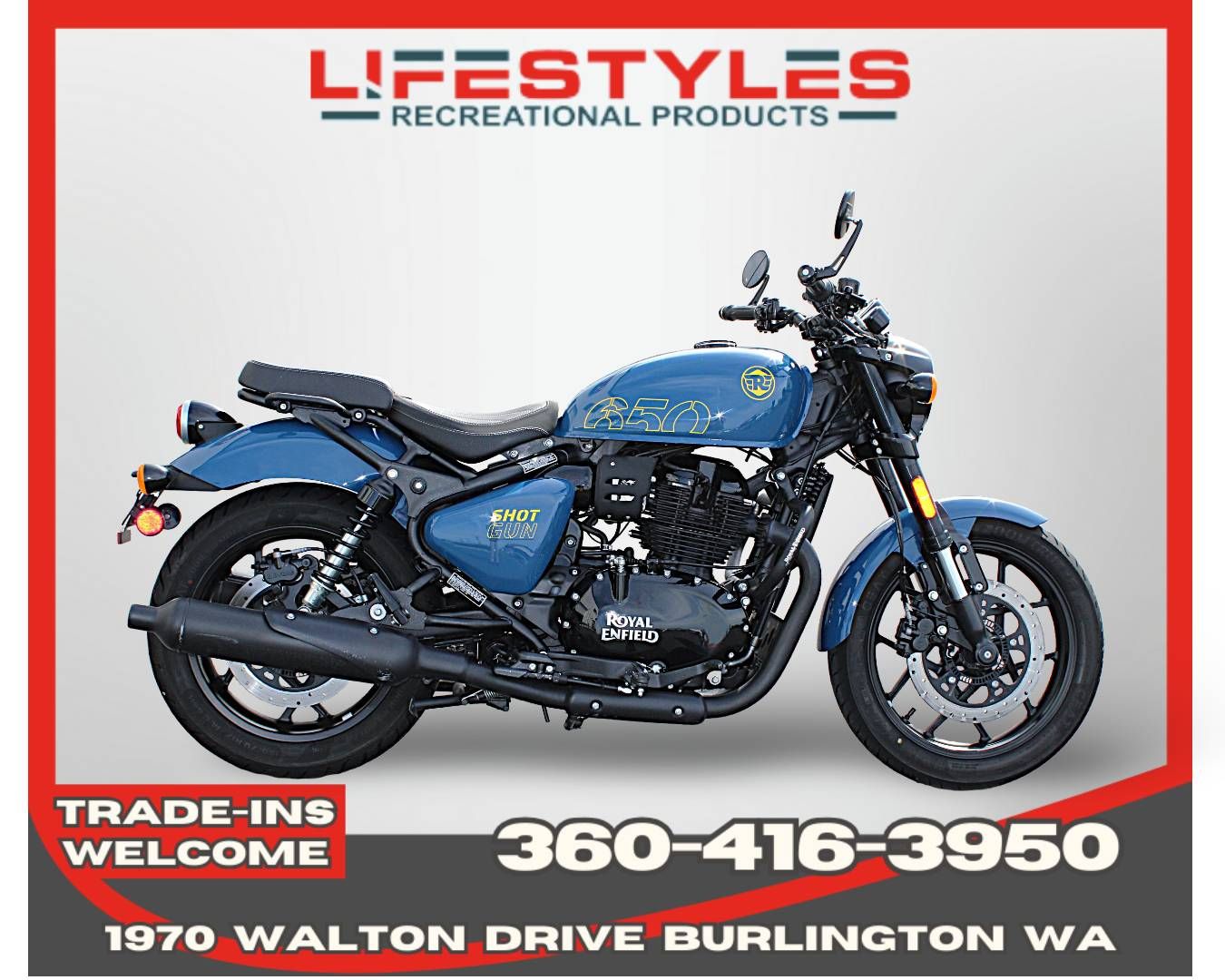 2024 Royal Enfield Shotgun 650 in Burlington, Washington - Photo 1