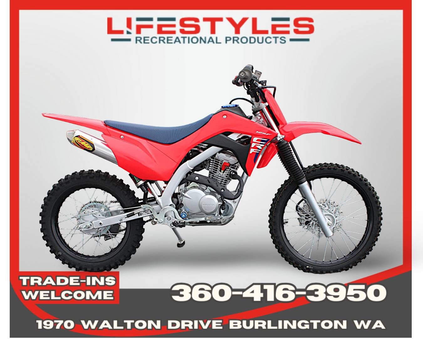 2026 Honda CRF125F - Big Wheel in Burlington, Washington - Photo 1