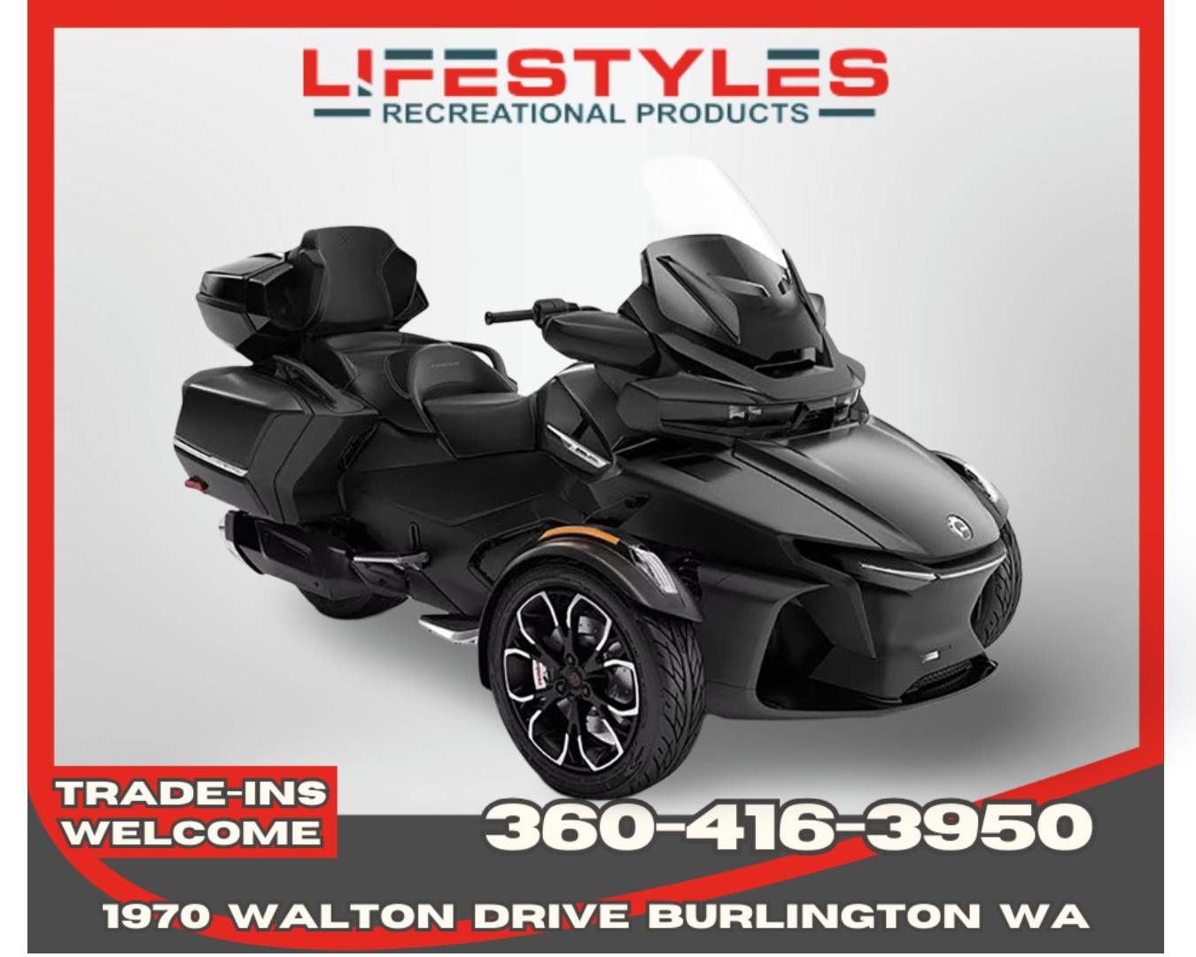 2024 Can-Am Spyder RT Limited in Burlington, Washington - Photo 1