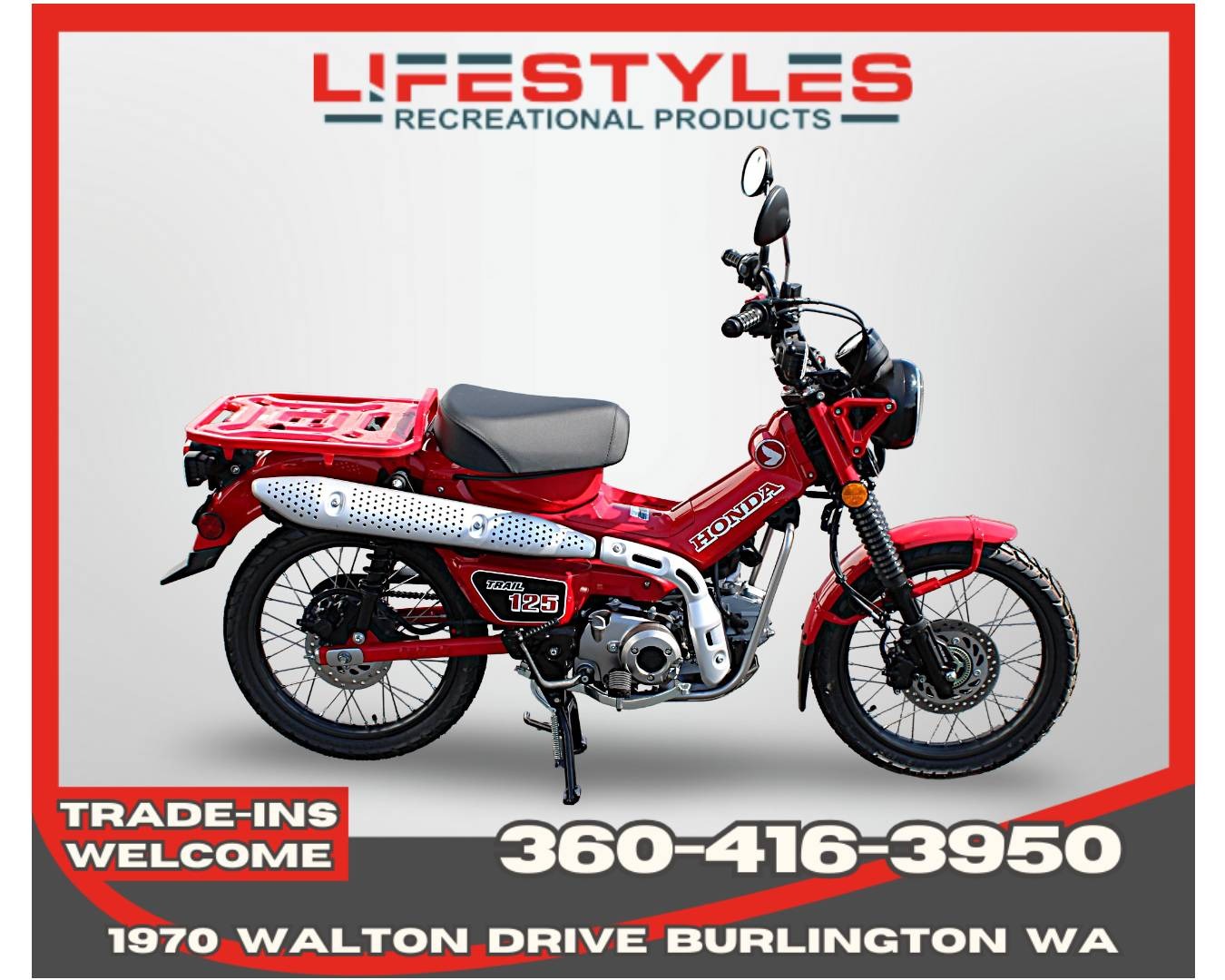 2021 Honda Trail125 ABS for sale 1278686