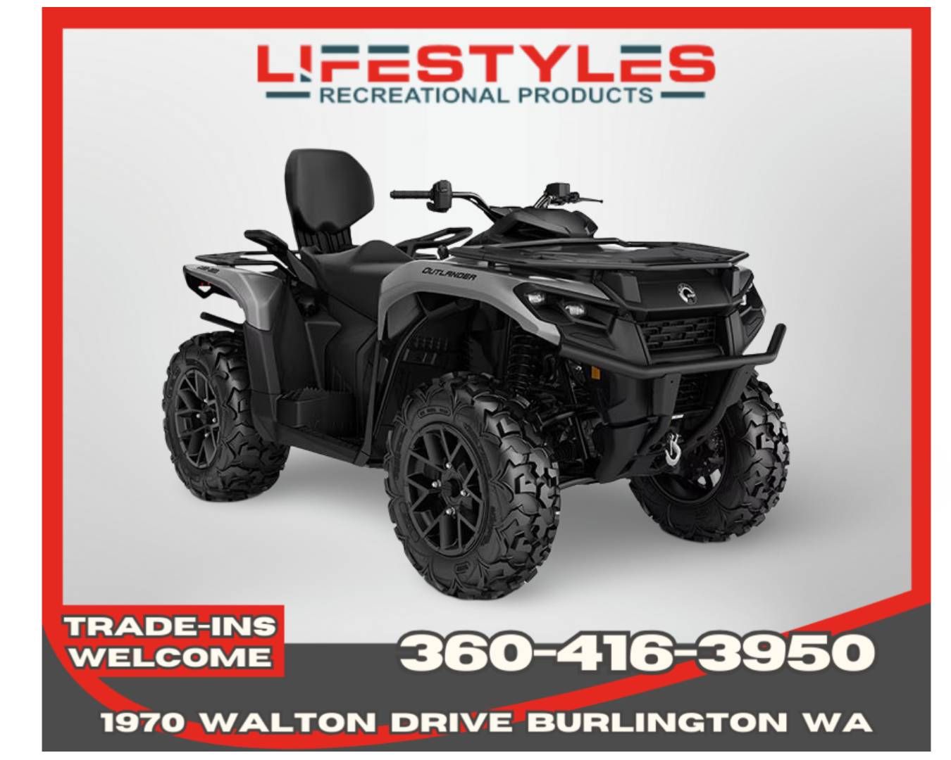 2026 Can-Am Outlander MAX XT 700 in Burlington, Washington - Photo 1