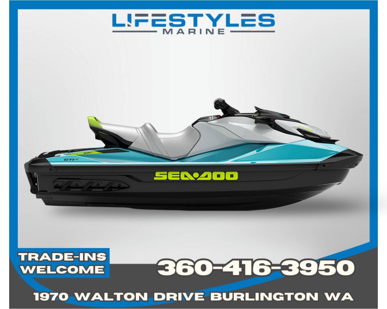 2026 Sea-Doo GTI SE 170 + iDF, iBR 1