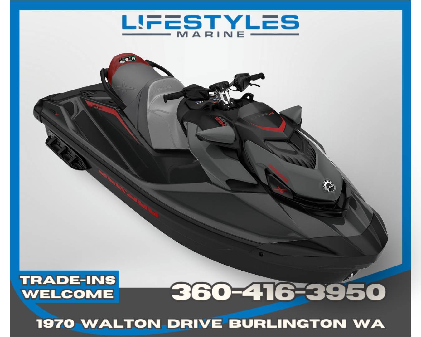 2026 Sea-Doo GTR-X 300 iBR for sale 1217681