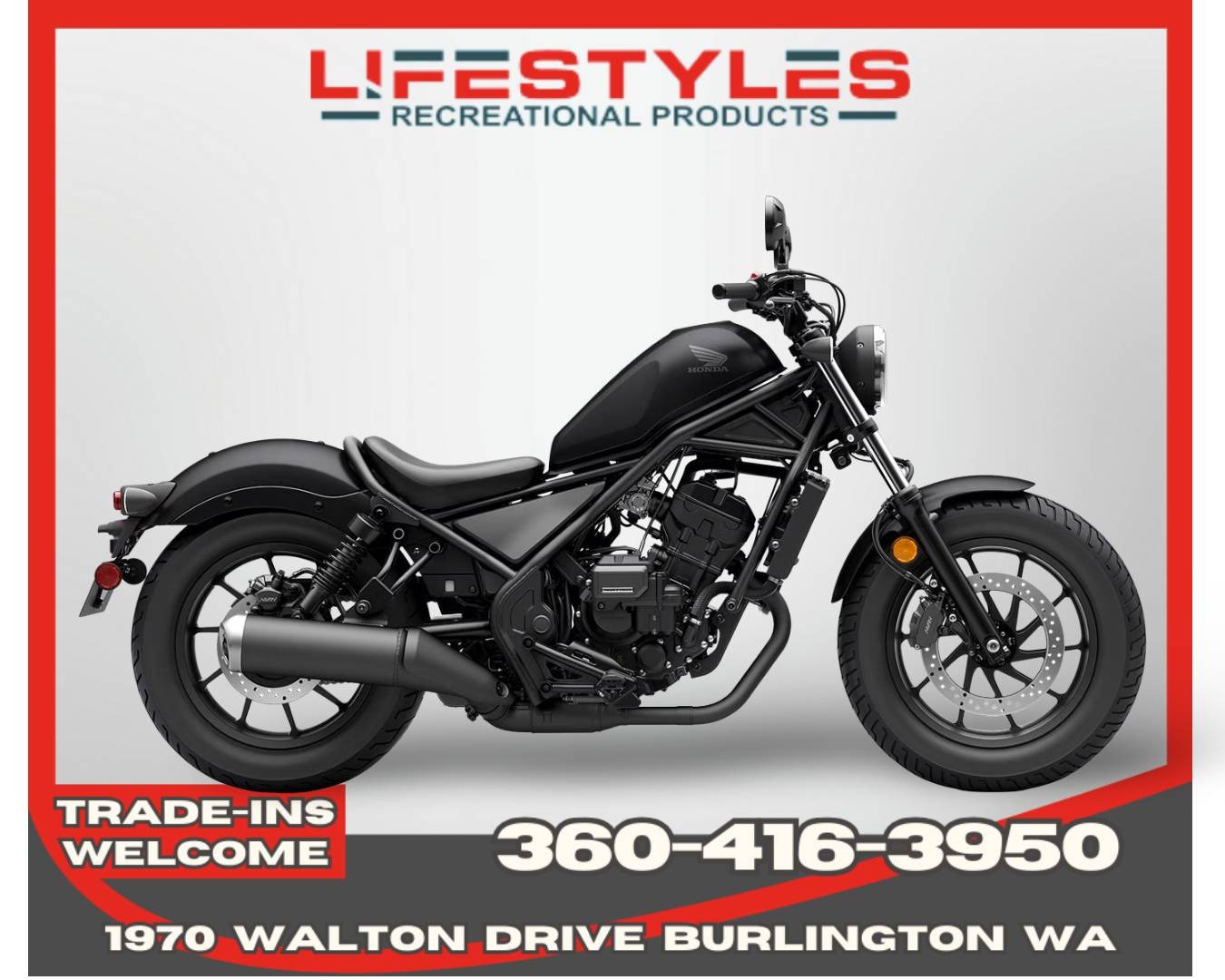 2026 Honda Rebel 300 E-Clutch 1