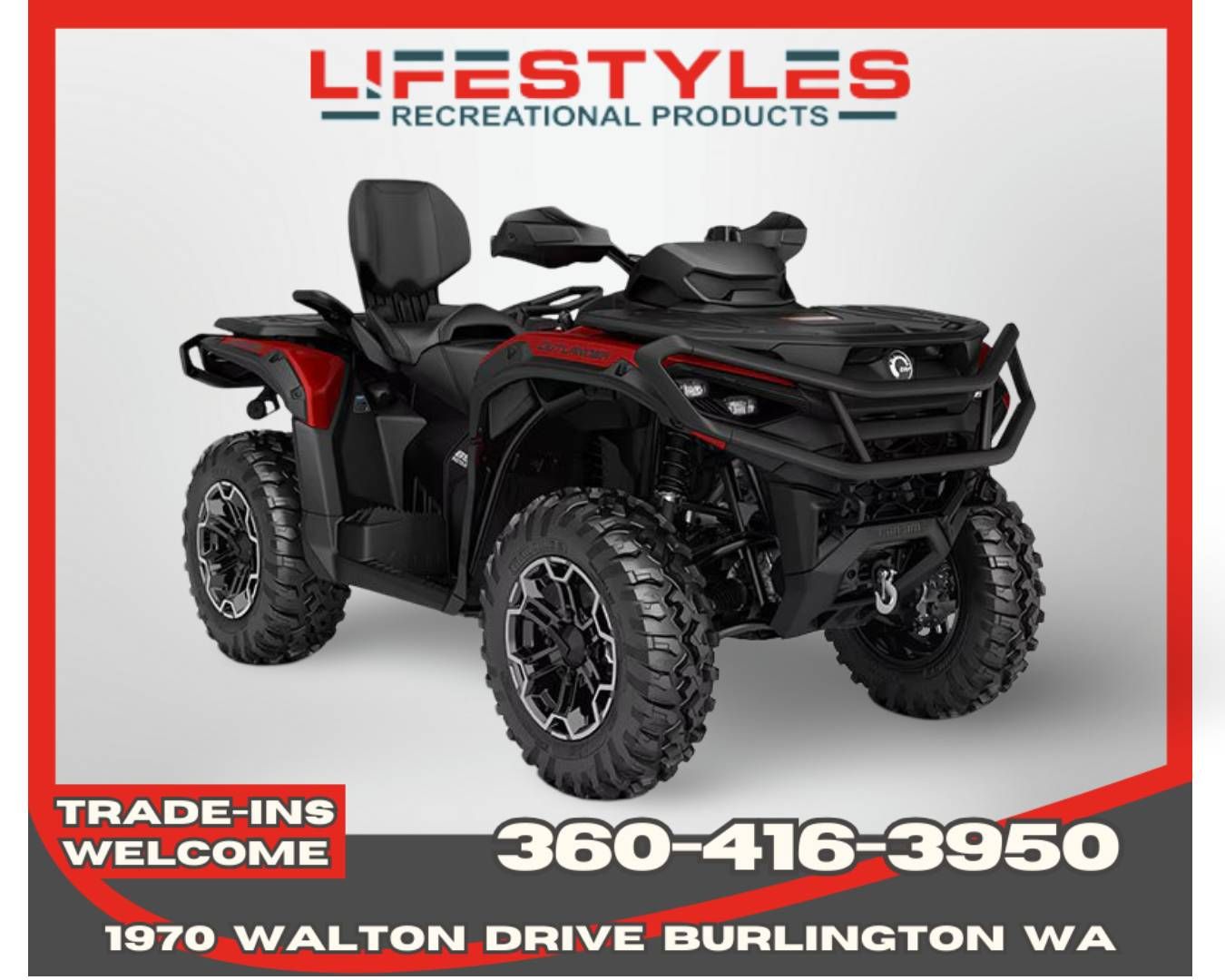 2026 Can-Am Outlander MAX XT 1000R in Burlington, Washington - Photo 1