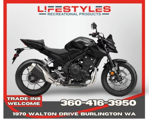 2025 Honda CB500F ABS in Burlington, Washington - Photo 1