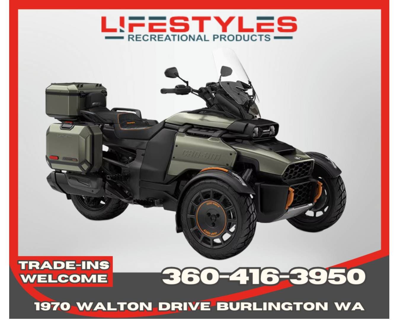 2025 Can-Am Canyon Redrock in Burlington, Washington - Photo 1