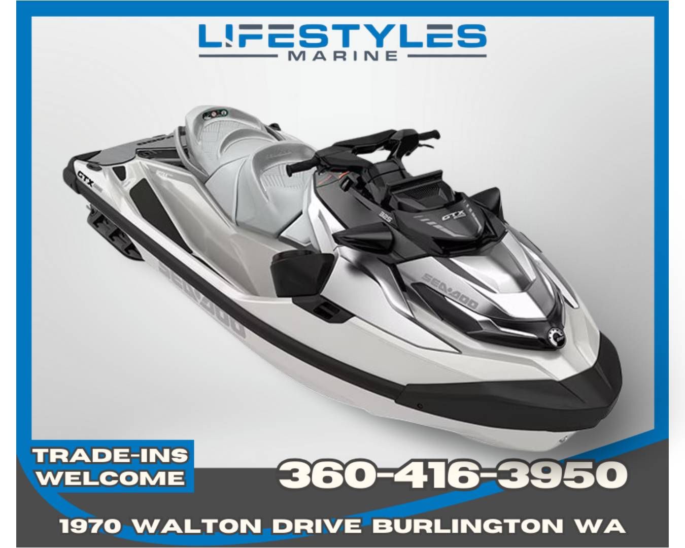 2026 Sea-Doo GTX Limited 325 in Burlington, Washington - Photo 1
