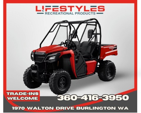 2026 Honda Pioneer 520 in Burlington, Washington - Photo 1