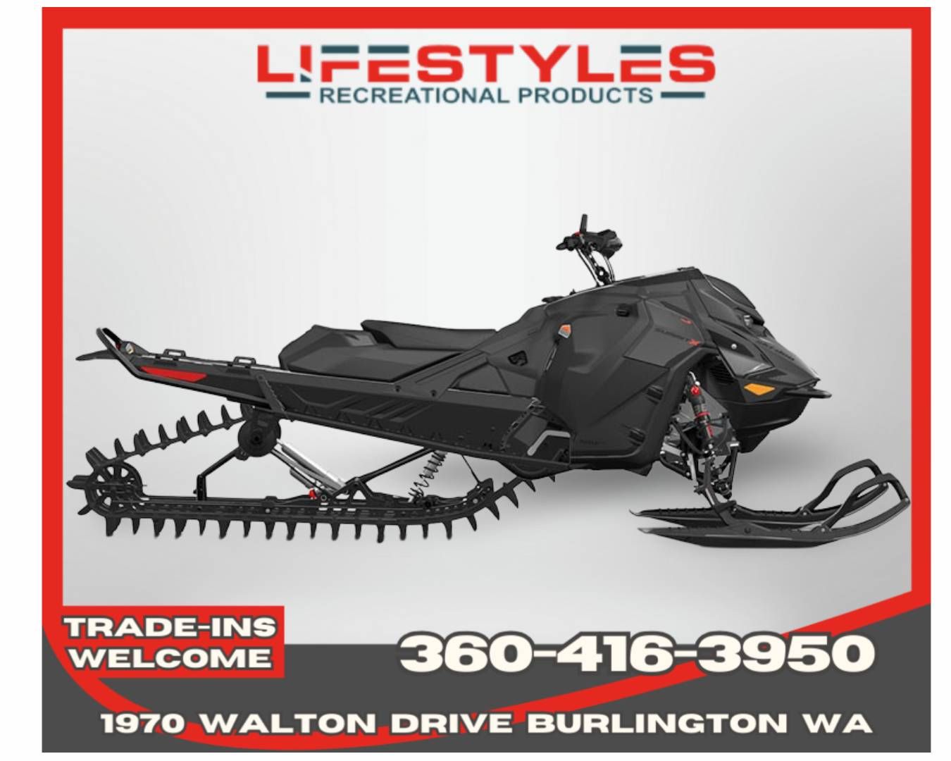 2026 Ski-Doo Summit X w/ Expert Package 154 850 E-TEC Turbo R SHOT PowderMax X-Light 3.0 HAC in Burlington, Washington - Photo 1