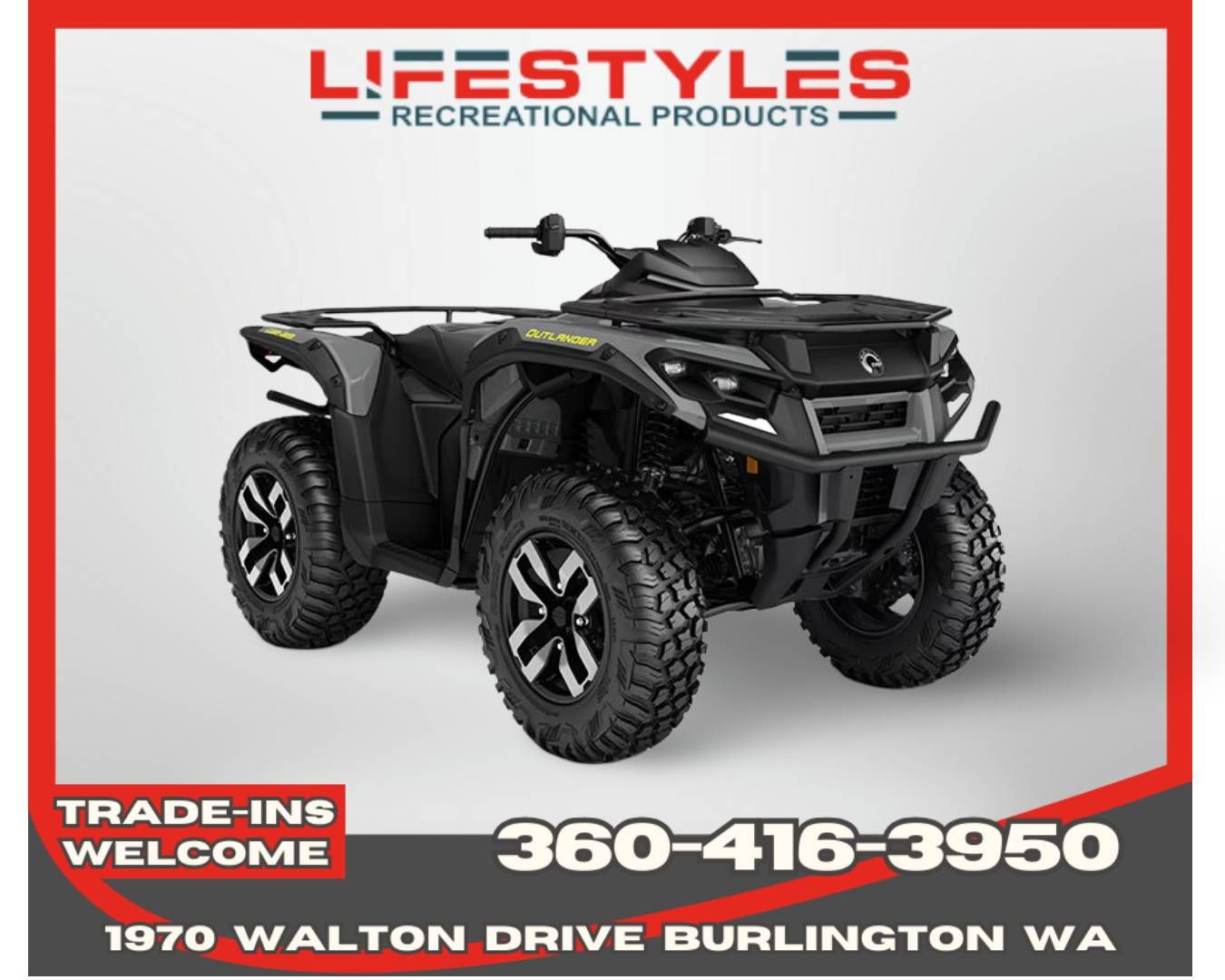 2026 Can-Am Outlander Electric in Burlington, Washington - Photo 1