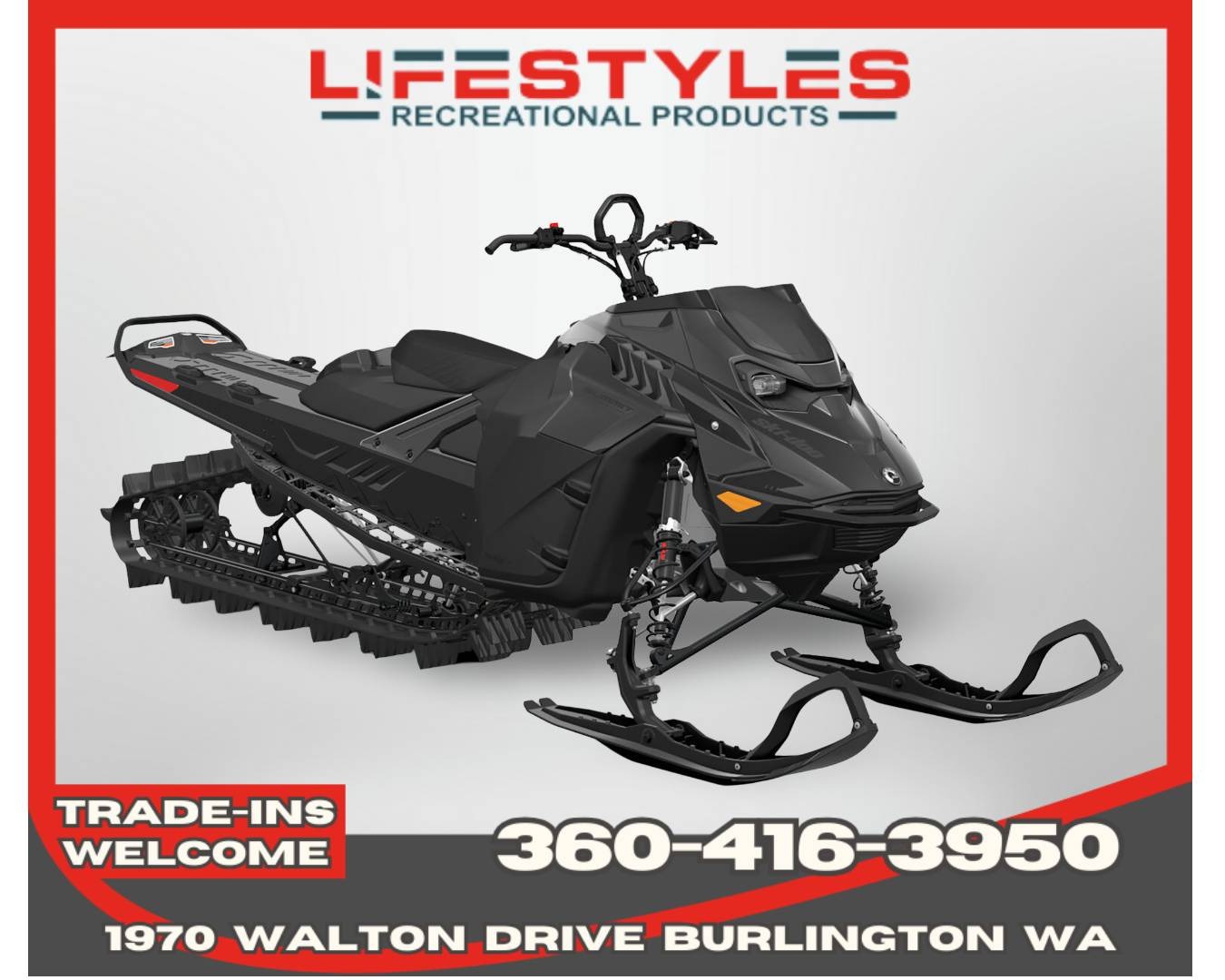 2026 Ski-Doo Summit Adrenaline w/ Edge Package 165 850 E-TEC SH 1