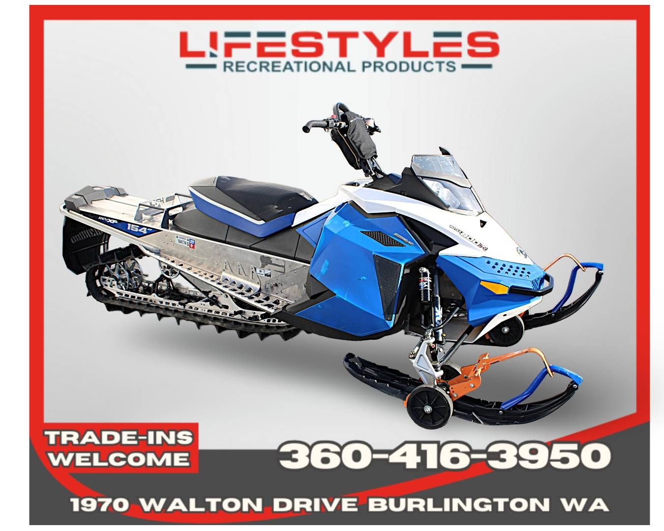 2009 Ski-Doo Summit X 154 800R PowerTEK in Burlington, Washington - Photo 1