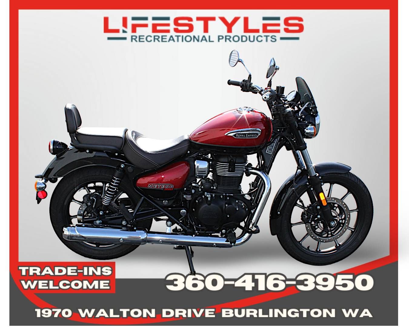 2023 Royal Enfield Meteor 350 in Burlington, Washington - Photo 1