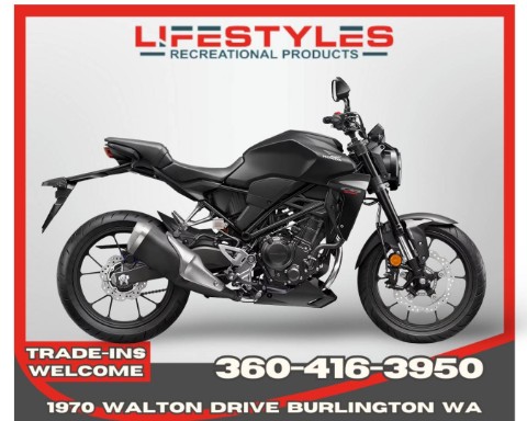 2026 Honda CB300R ABS in Burlington, Washington - Photo 1