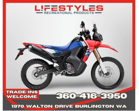 2026 Honda CRF300L Rally ABS in Burlington, Washington - Photo 1