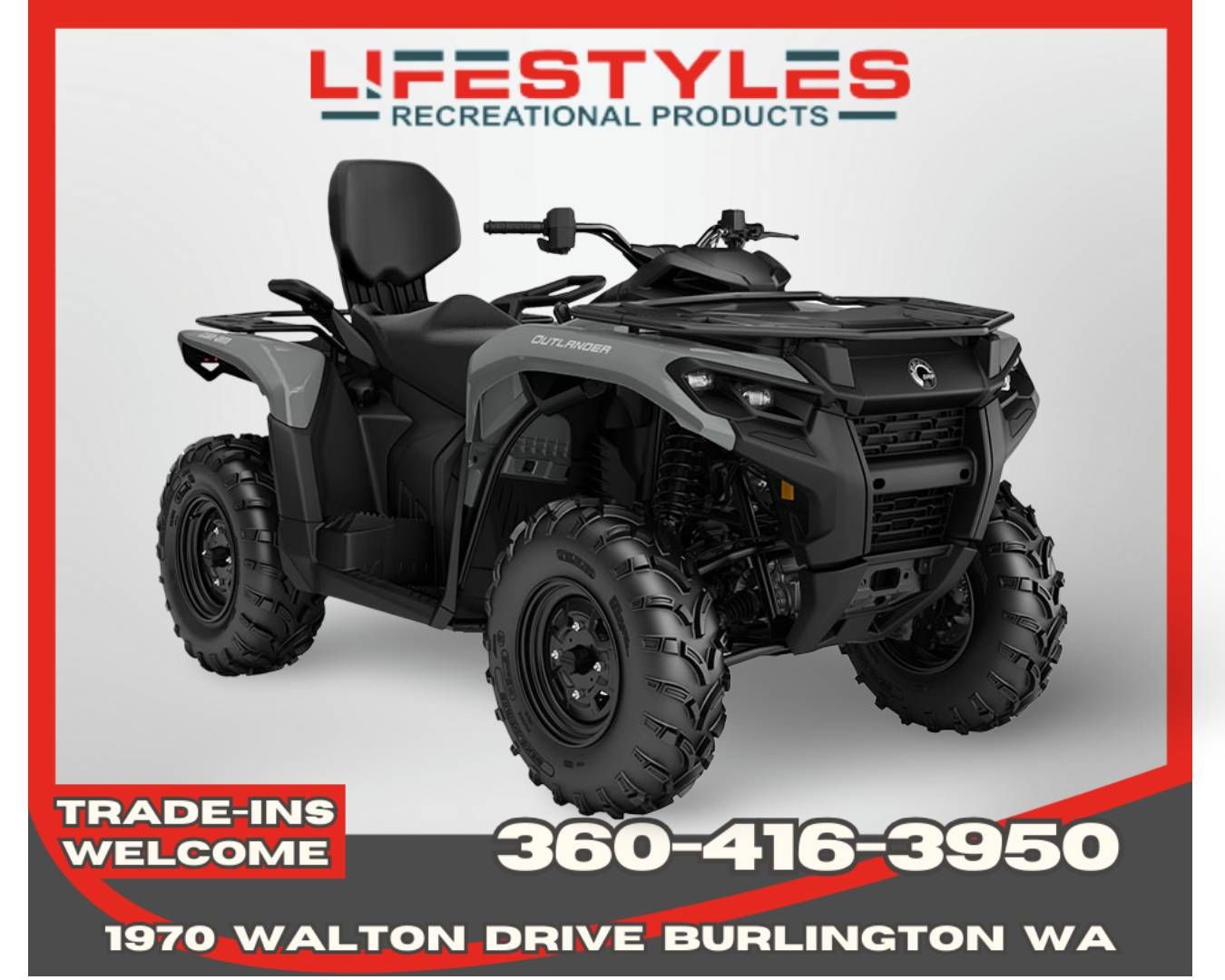 2026 Can-Am Outlander MAX DPS 500 in Burlington, Washington - Photo 1