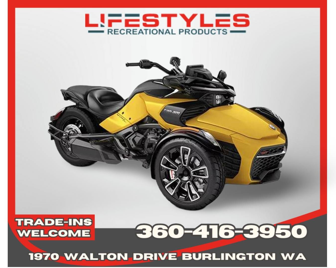 2026 Can-Am Spyder F3-S in Burlington, Washington - Photo 1