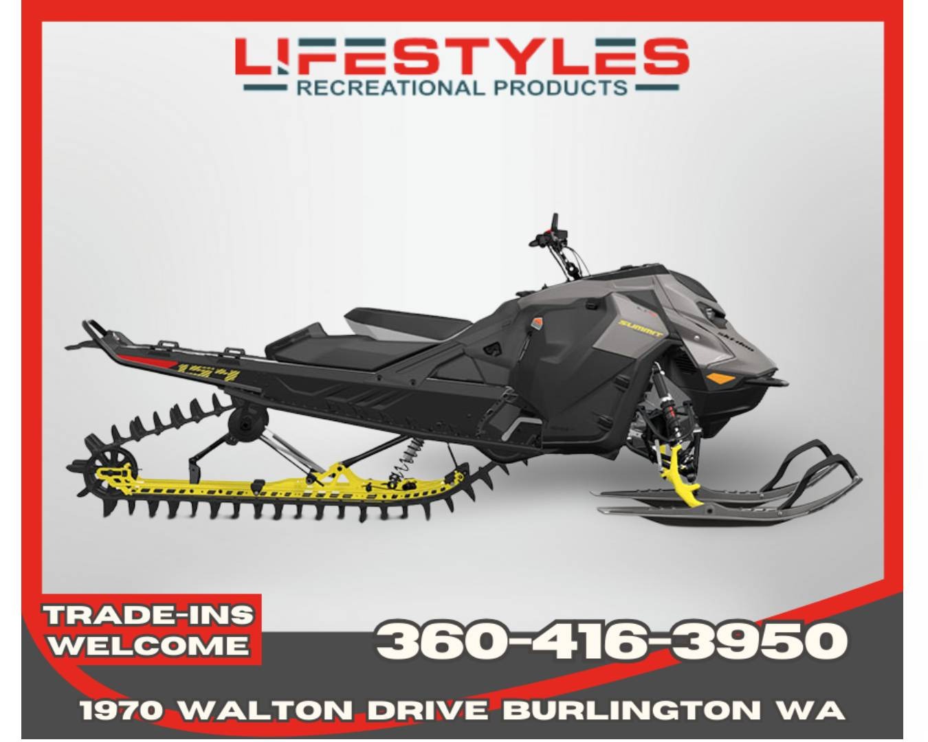 2026 Ski-Doo Summit Adrenaline w/ Edge Package 154 850 E-TEC Tu 1
