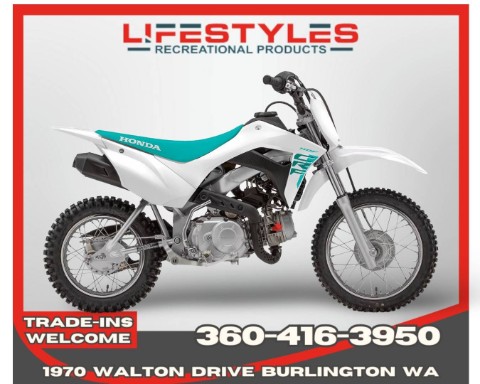 2026 Honda CRF110F in Burlington, Washington - Photo 1