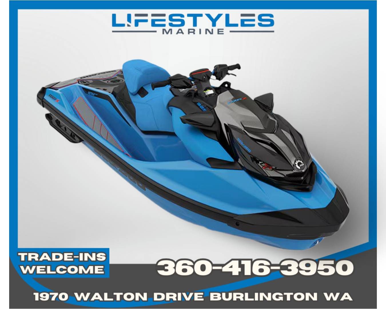 2026 Sea-Doo RXP-X 325 + Tech Package in Burlington, Washington - Photo 1