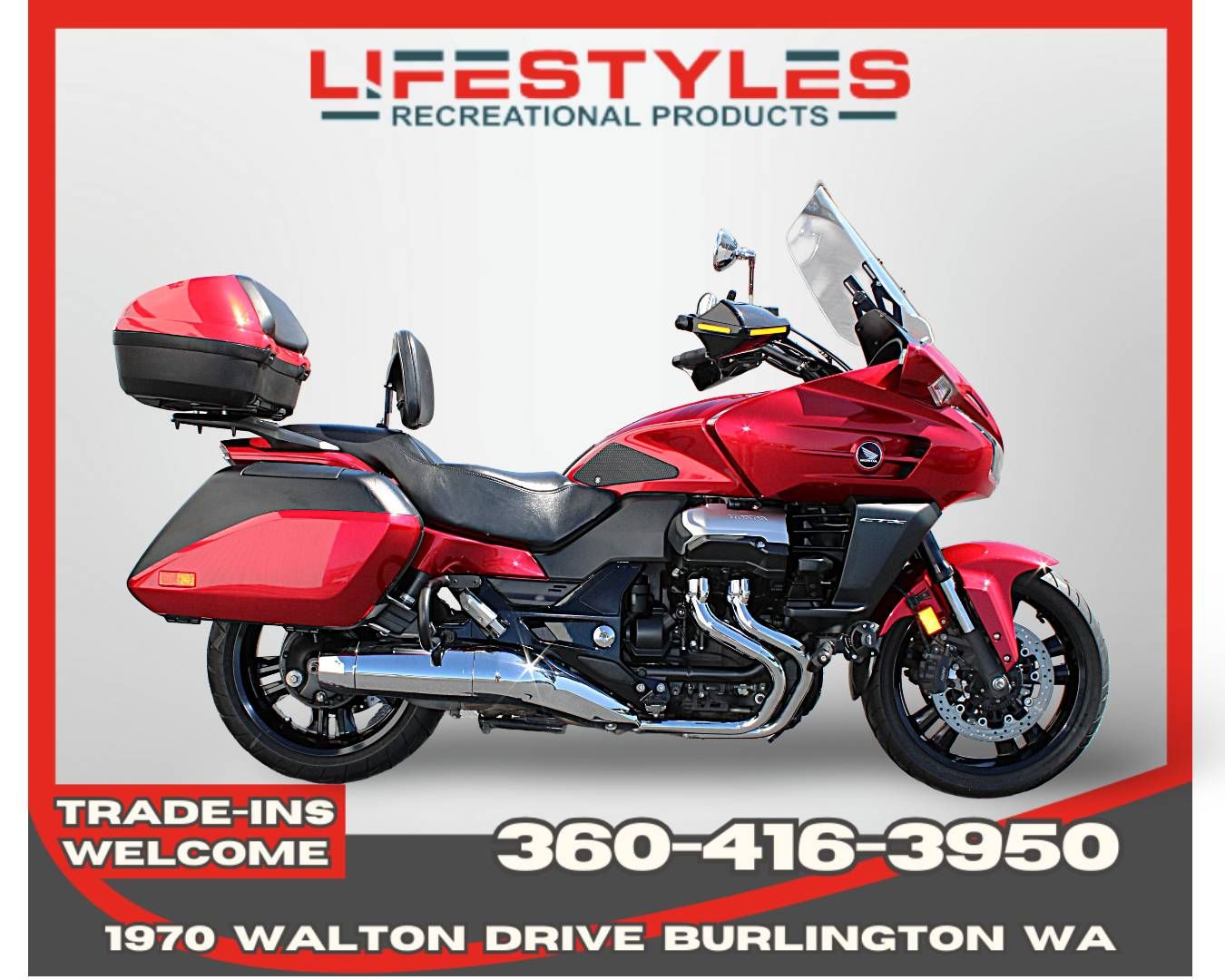 2014 Honda CTX®1300 Deluxe in Burlington, Washington - Photo 1