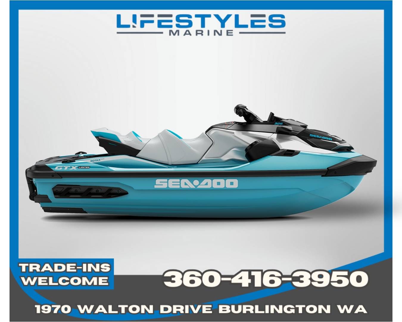 2026 Sea-Doo GTX Limited 325 in Burlington, Washington - Photo 1