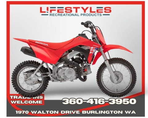 2025 Honda CRF110F in Burlington, Washington - Photo 1