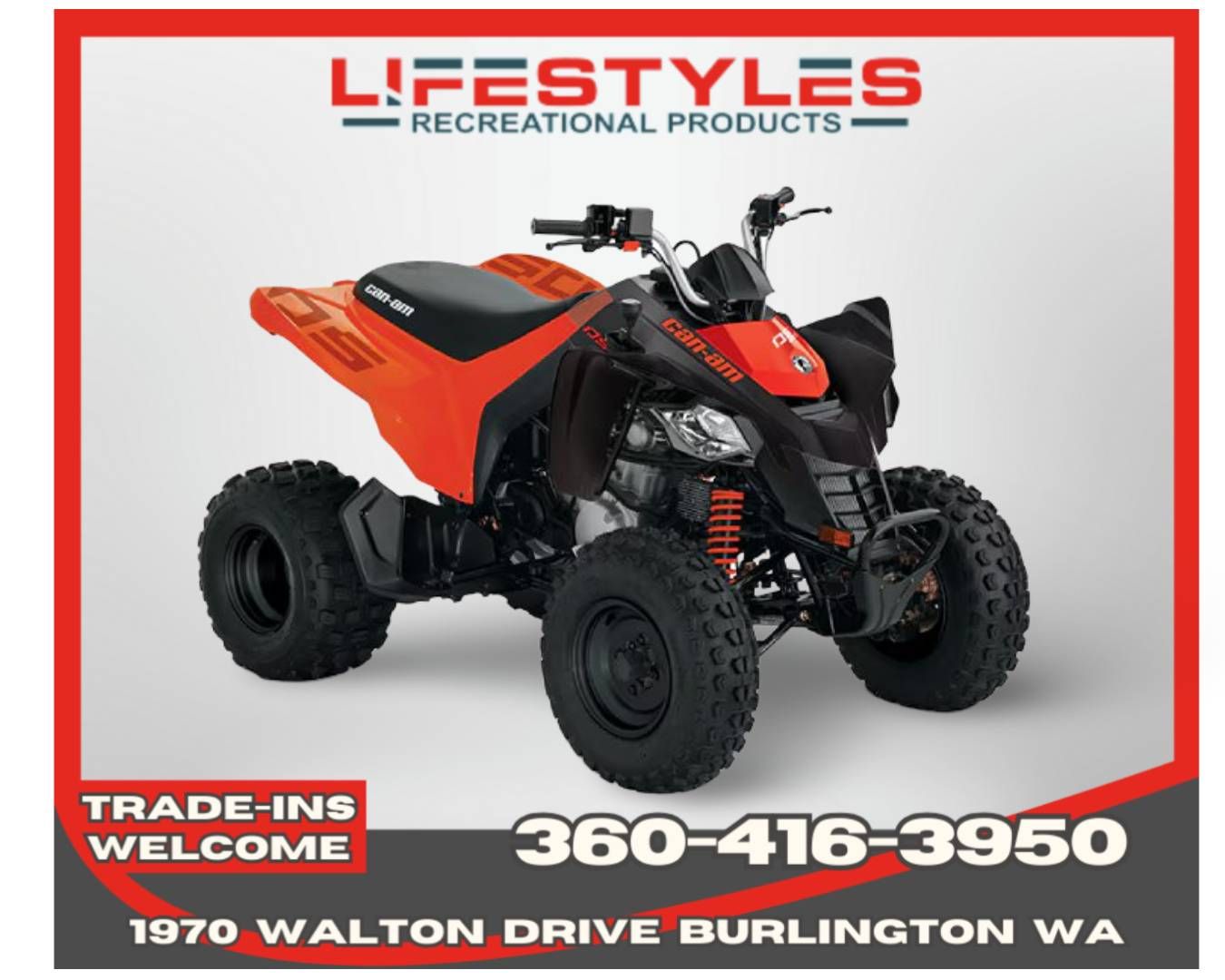 2026 Can-Am DS 250 in Burlington, Washington - Photo 1