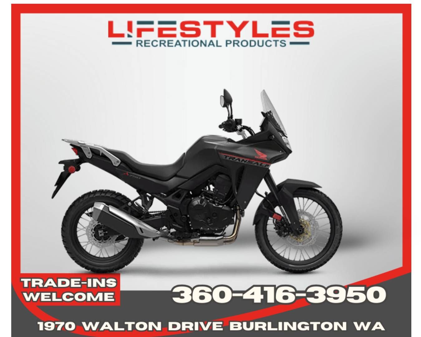 2024 Honda Transalp in Burlington, Washington - Photo 1