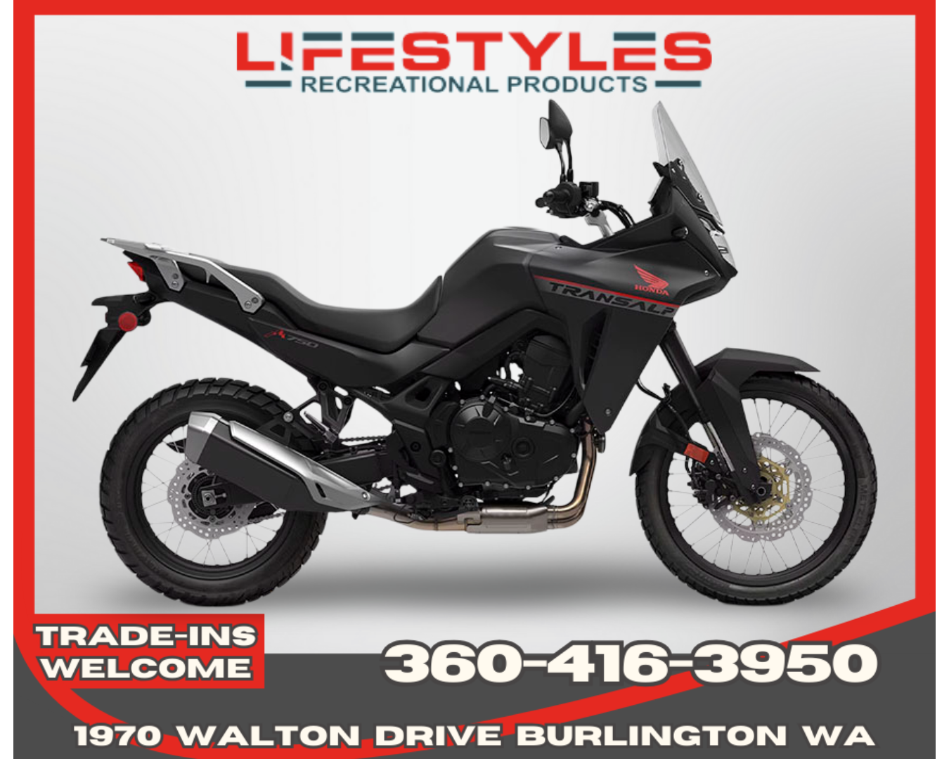 2024 Honda Transalp in Burlington, Washington - Photo 1