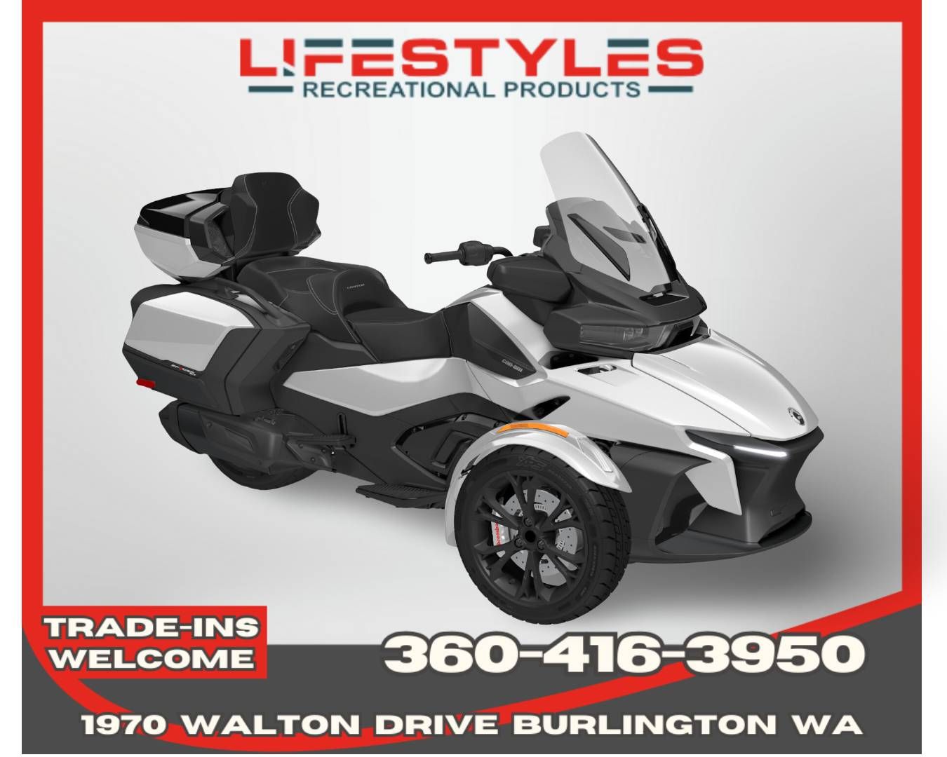 2026 Can-Am Spyder RT Limited in Burlington, Washington - Photo 1