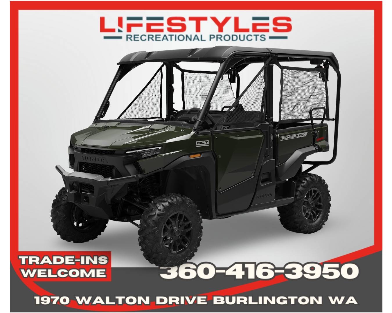 2026 Honda Pioneer 1000-5 Deluxe for sale 1275498