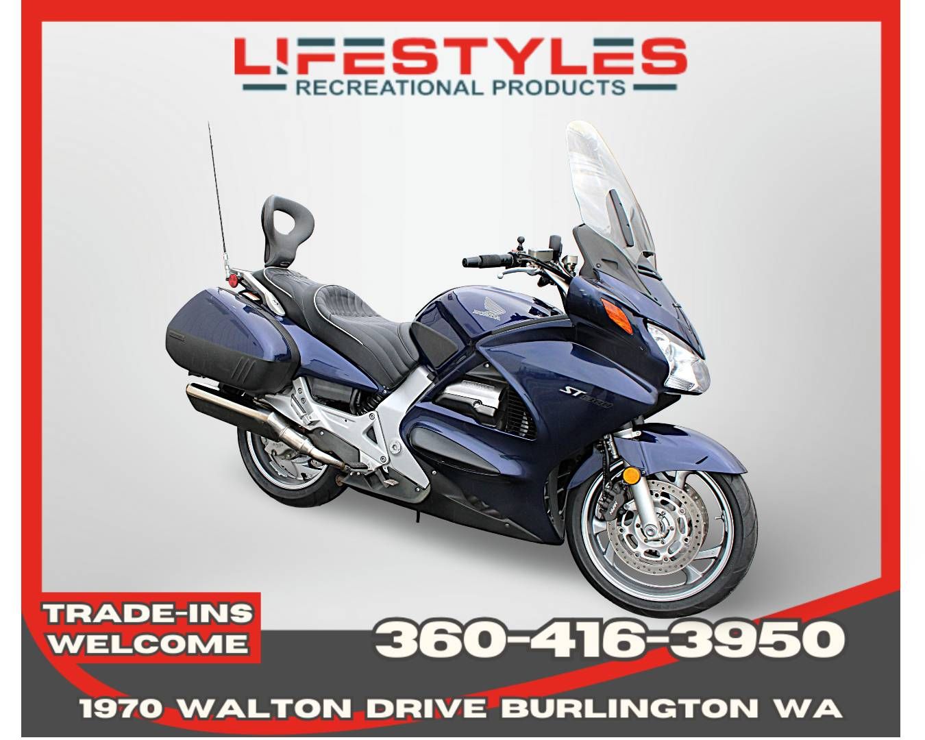 2004 Honda ST1300 in Burlington, Washington - Photo 1