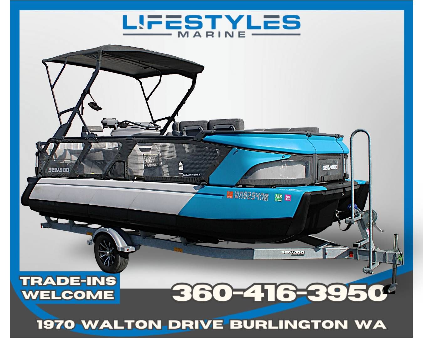 2023 Sea-Doo Switch Cruise 21 - 230 HP in Burlington, Washington - Photo 1