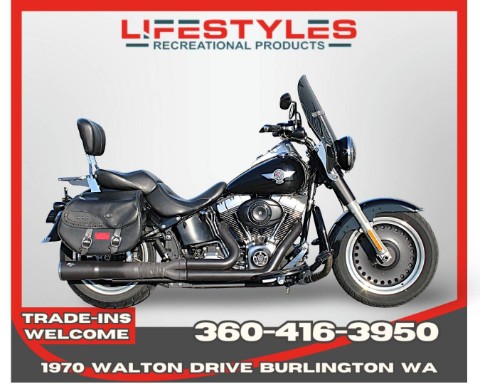2010 Harley-Davidson Softail® Fat Boy® Lo in Burlington, Washington - Photo 1