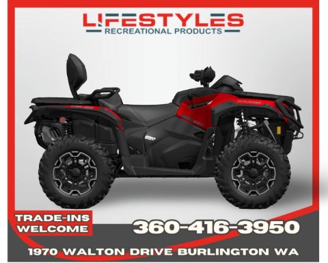 2026 Can-Am Outlander MAX XT 850 in Burlington, Washington - Photo 1