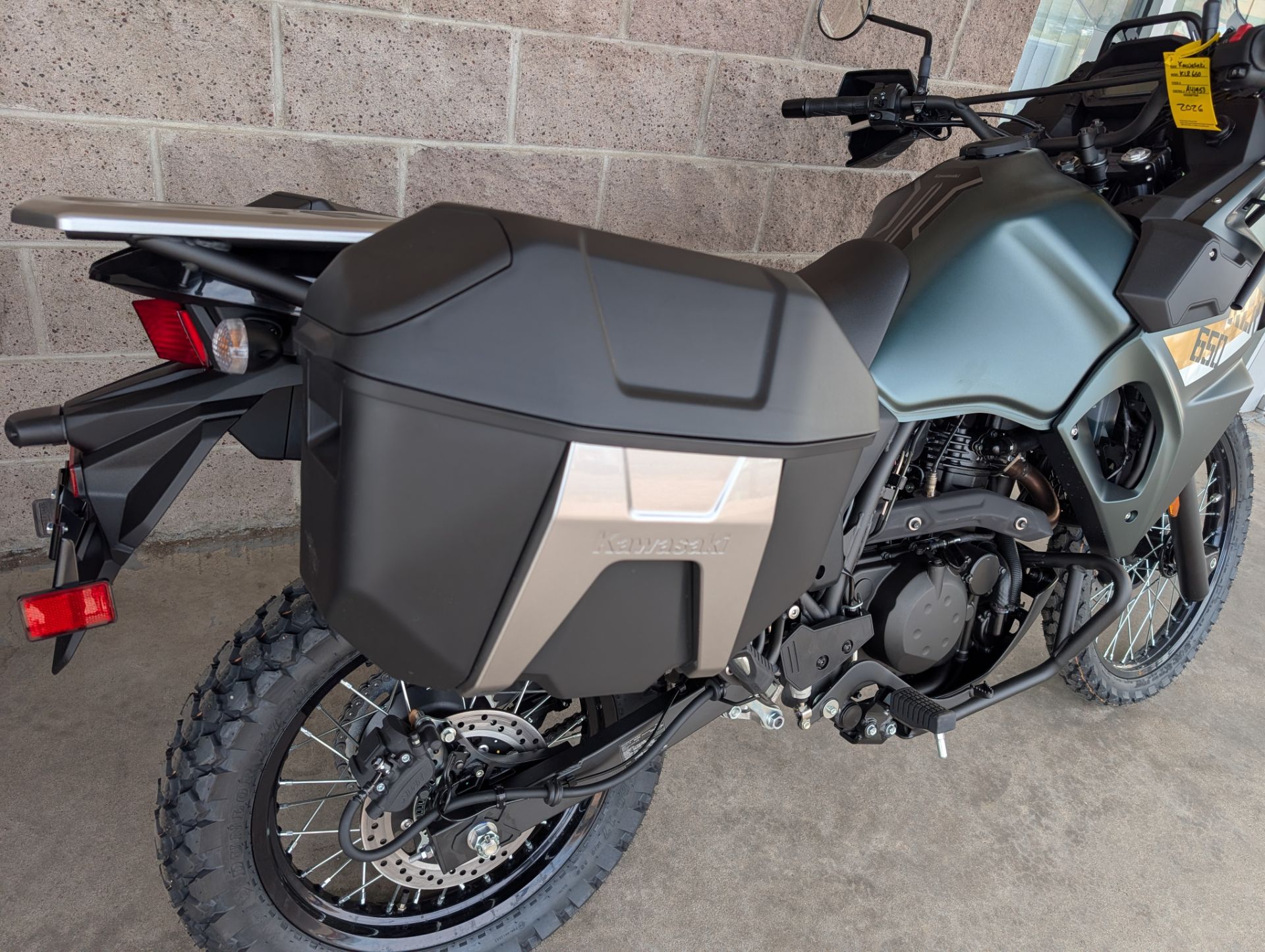 2026 Kawasaki KLR®650 Adventure ABS Motorcycles Denver Colorado F1953