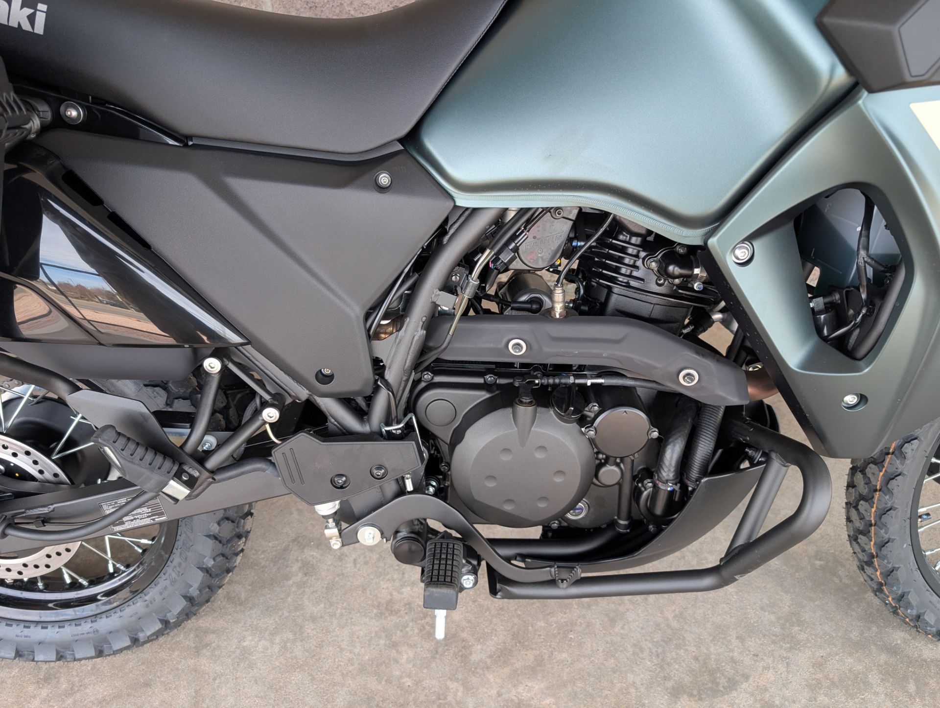 2026 Kawasaki KLR®650 Adventure ABS Motorcycles Denver Colorado F1953