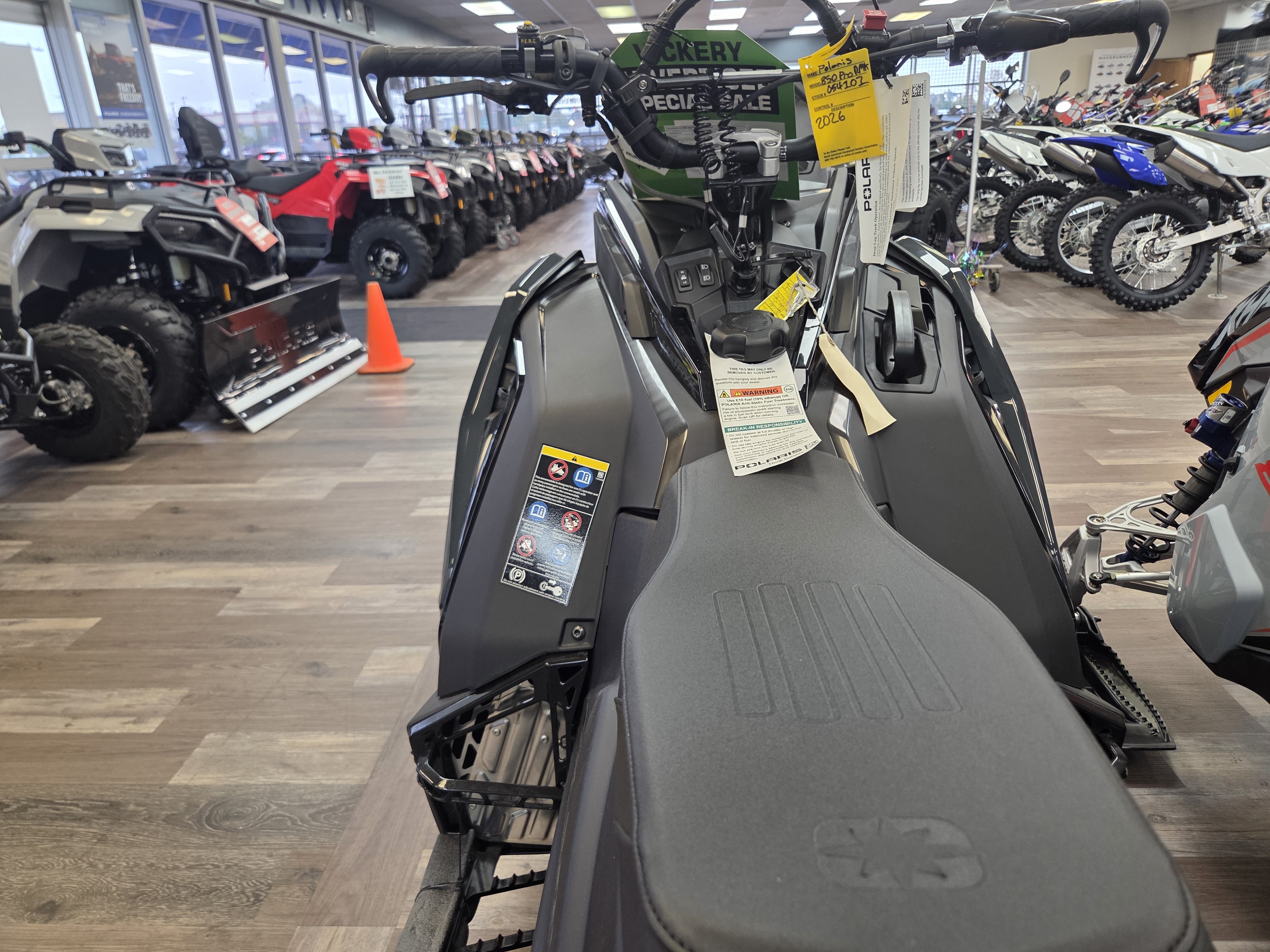 2026 Polaris 850 RMK Khaos 155 SC 10