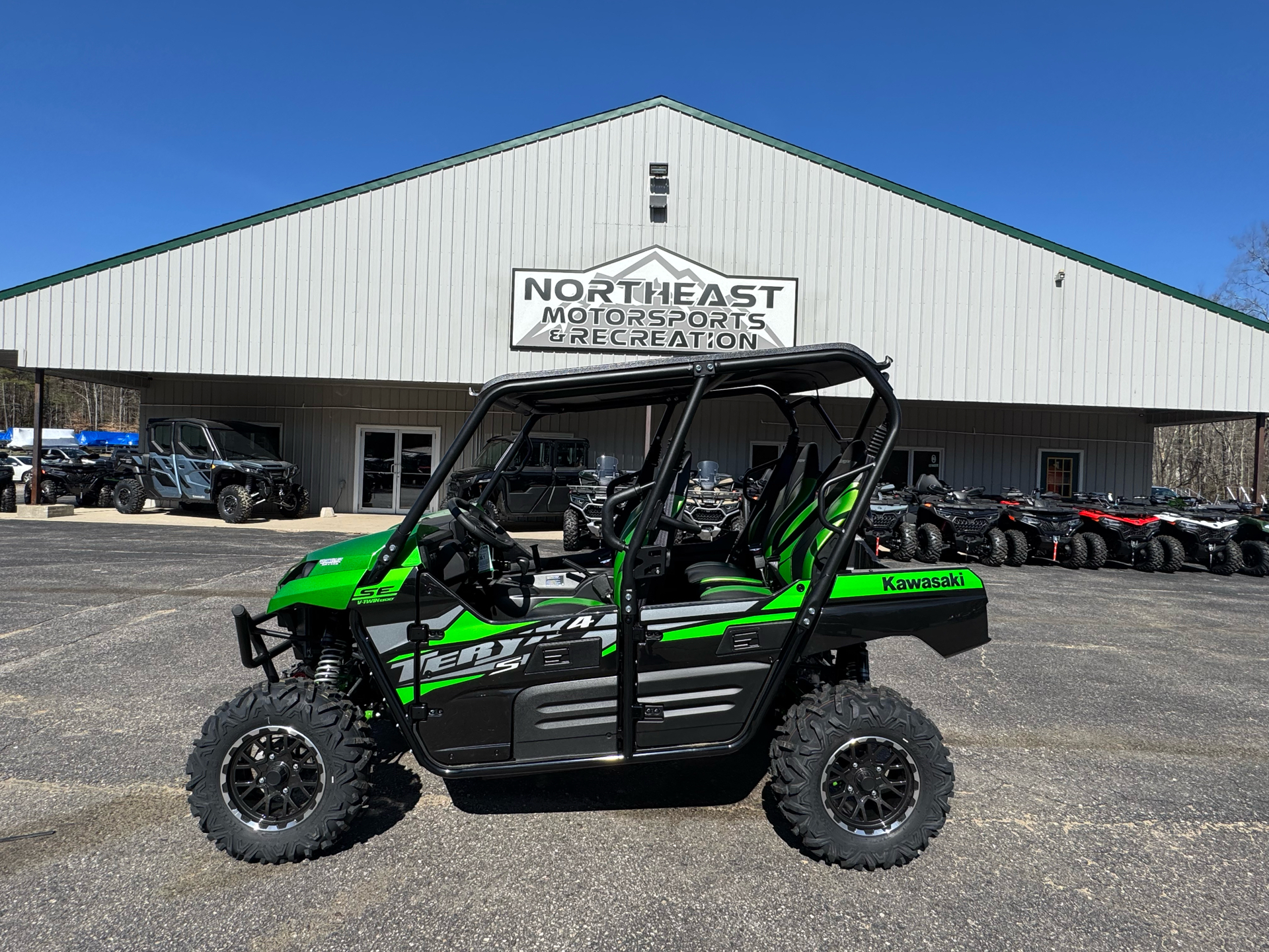 美品 24aw niceness A.LANDS 2025 Kawasaki Teryx4™ S Camo | Karl Malone Powersports SLC