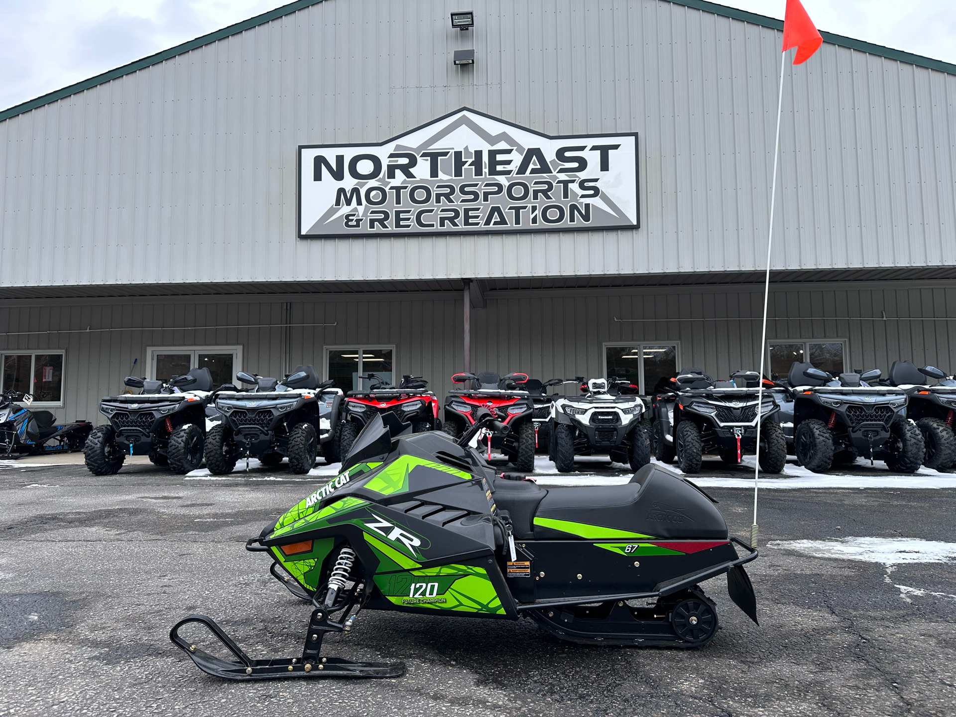 2025 Arctic Cat ZR 120, Lebanon ME | New Snowmobiles for Sale