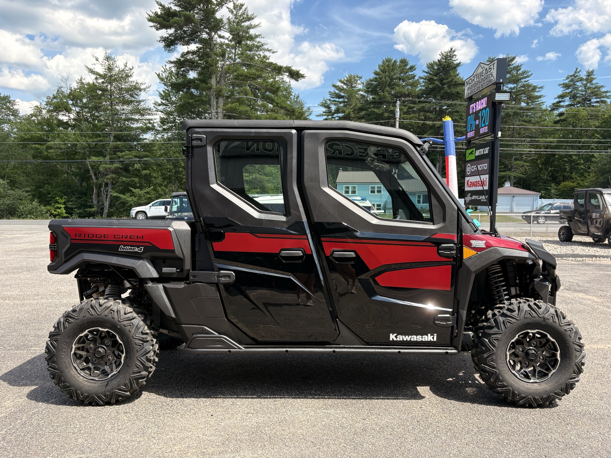 2026 Kawasaki RIDGE® CREW Platinum Ranch Edition HVAC 5