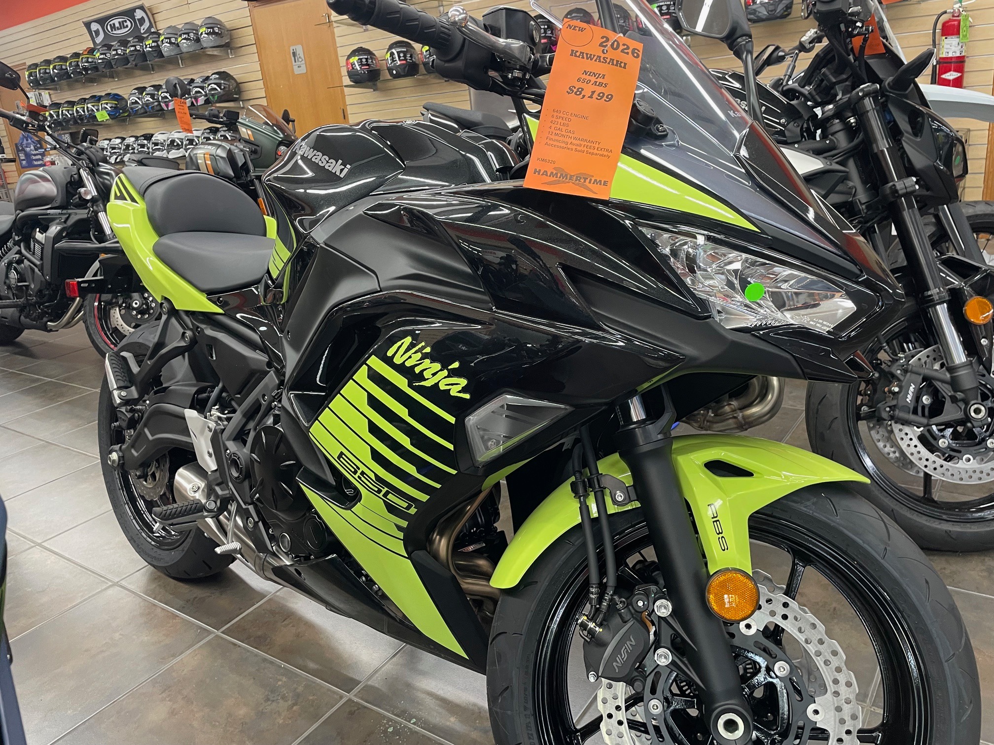 2026 Kawasaki Ninja® 650 ABS 1