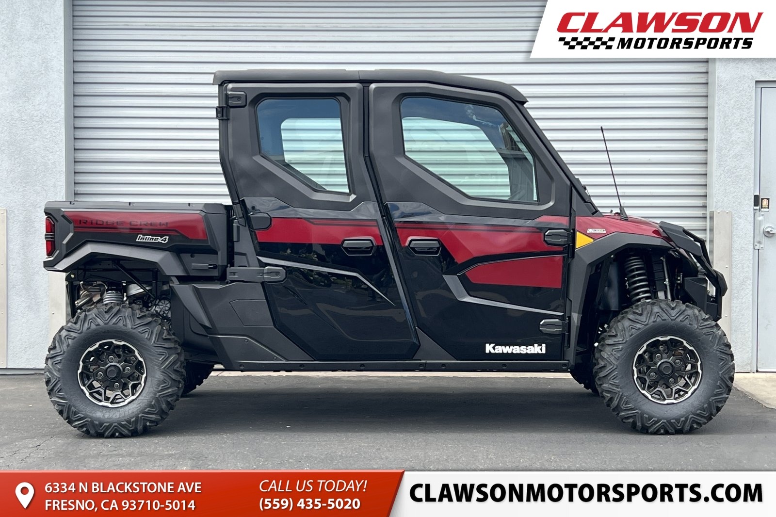 2026 Kawasaki RIDGE® CREW Platinum Ranch Edition HVAC for sale 1124986