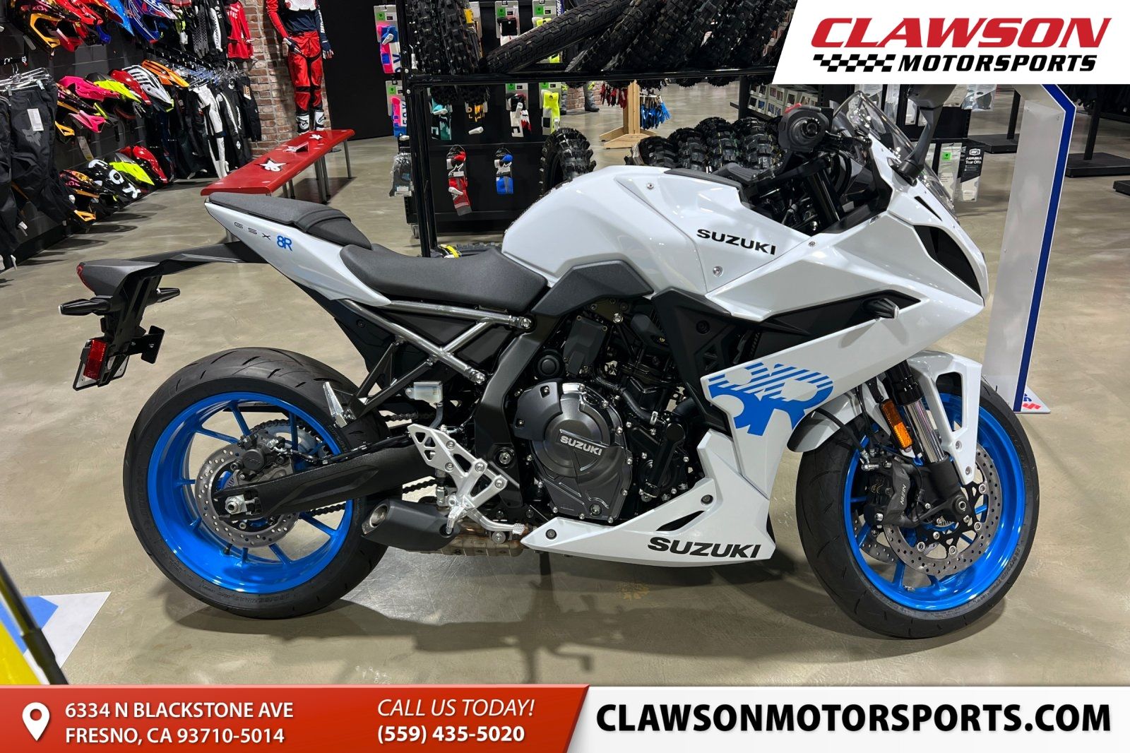 New 2026 Suzuki GSX-8R, Fresno CA | Specs, Price, Photos | Pearl